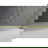 Mexen Line-B dušo pamušalas 130 cm, šlifuota auksinė - 185503130U