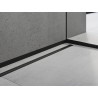 Mexen Line-B priekinė dušo bazės juosta 130 cm, juoda - 187003130U