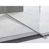Mexen Line-B stiklo palangės profiliavimas 180 cm kairė, inox - 181004180R