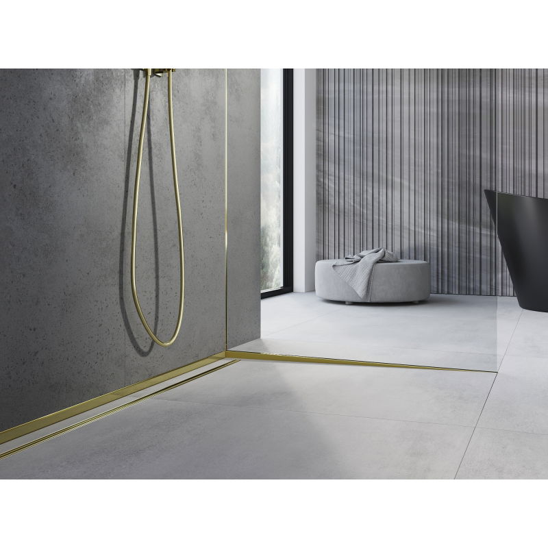 Mexen Line-B nuolydinė juostelė stiklui 120 cm dešinė, auksinė - 185004120R