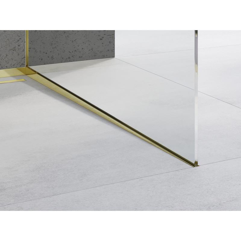 Mexen Line-B nuožulni stiklo juosta 120 cm dešinė, auksinė - 185004120R