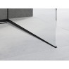 Mexen Line-B 120 cm dešinė stiklo nuolydžio juosta, juoda - 187004120R