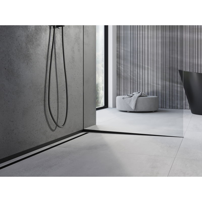 Mexen Line-B nuolydžio juosta stiklui 180 cm dešinė, juoda - 187004180R