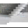 Mexen Line-B nuolydžio juosta stiklui 120 cm kairė, inox - 181004120L