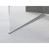 Mexen Line-B nuolydžio juosta stiklui 120 cm kairė, inox - 181004120L
