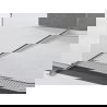 Mexen Line-B nuolydžio juosta stiklui 120 cm kairė, inox - 181004120L
