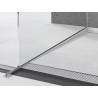 Mexen Line-B nuolydžio juosta stiklui 180 cm, kairė, inox - 181004180L