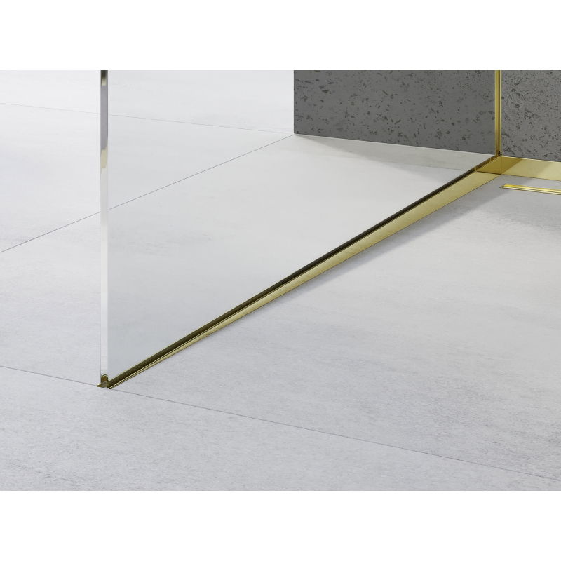 Mexen Line-B; stiklo nuolydžio juosta 180 cm kairė, auksinė - 185004180L