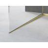 Mexen Line-B nuožulnus stiklo profilis 120 cm kairysis, auksinė šepetėlis - 185504120L