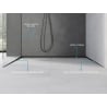 Mexen Line-B nuolydžio juosta stiklui 120 cm kairė, juoda - 187004120L