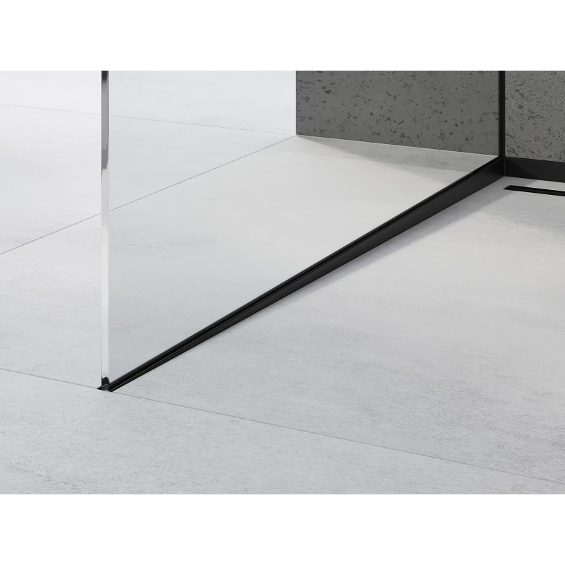 Mexen Line-B nuolydžio juosta stiklui 120 cm kairė, juoda - 187004120L