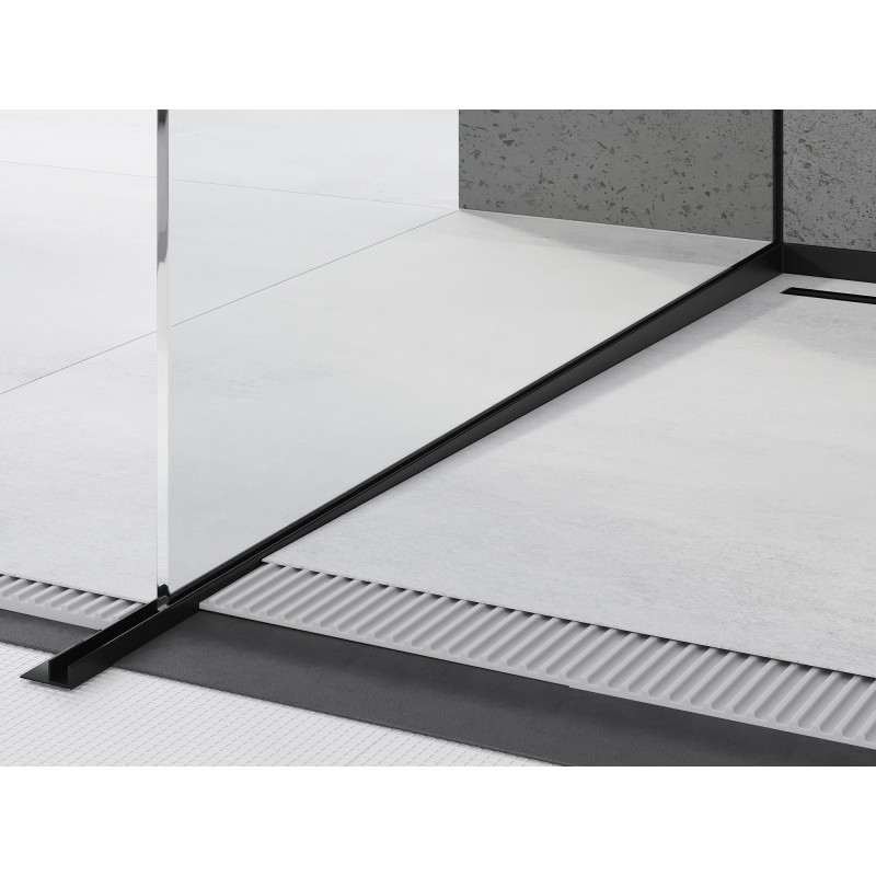 Mexen Line-B nuolydžio juosta stiklui 120 cm kairė, juoda - 187004120L