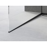Mexen Line-B nuolaidinis profilis stiklui 180 cm kairė, juodas - 187004180L