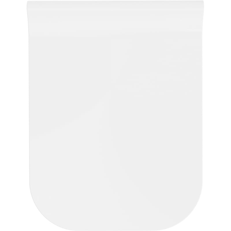 Mexen lėtai krentantis slim duroplastinis dangtis, baltas blizgus - 39070100