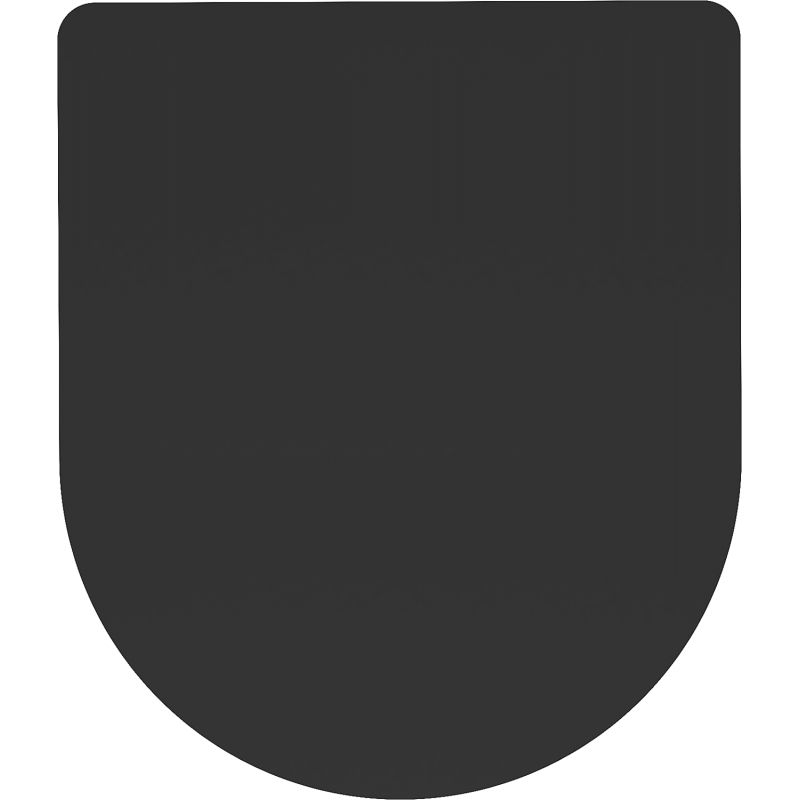 Mexen lėtai užsidaranti plona sėdynė, duroplastikas, juoda matinė - 39224085