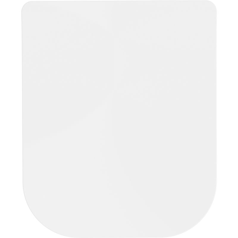 Mexen lėtai nusileidžiantis plonas dangtis, duroplastikas, balta blizga - 39060100