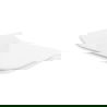 Mexen lėtai užsidaranti tualeto sėdynė slim, duroplast, balta blizgi - 39080100