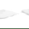 Mexen lėtai nusileidžiantis slim dangtis, duroplastikas, balta blizgi - 39090100