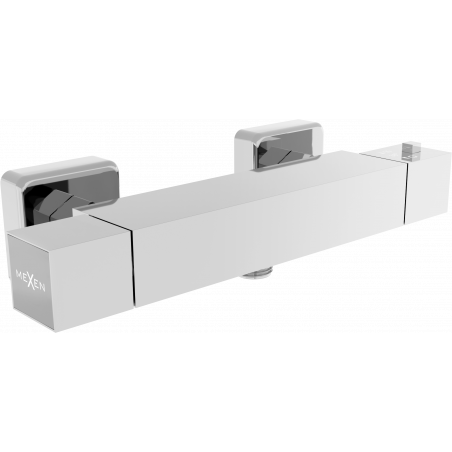 Mexen Cube termostatinis dušo maišytuvas, chromas - 77200-00
