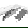 Mexen X-ST putplasčio dėklas stačiakampėms vonioms 160-190 x 70-90 cm, baltas - 55021-00
