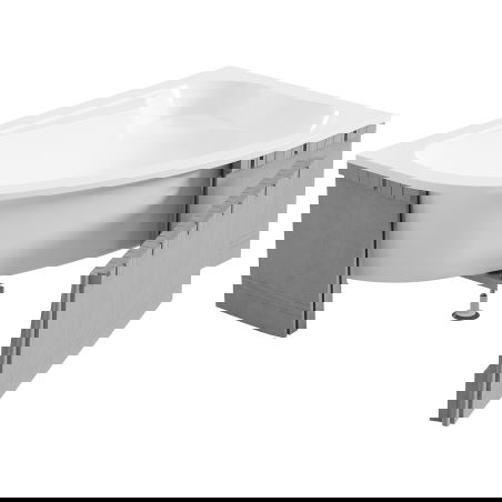 Mexen X-ST putplasčio dėklas kampinei voniai 240 cm, baltas - 55022-00