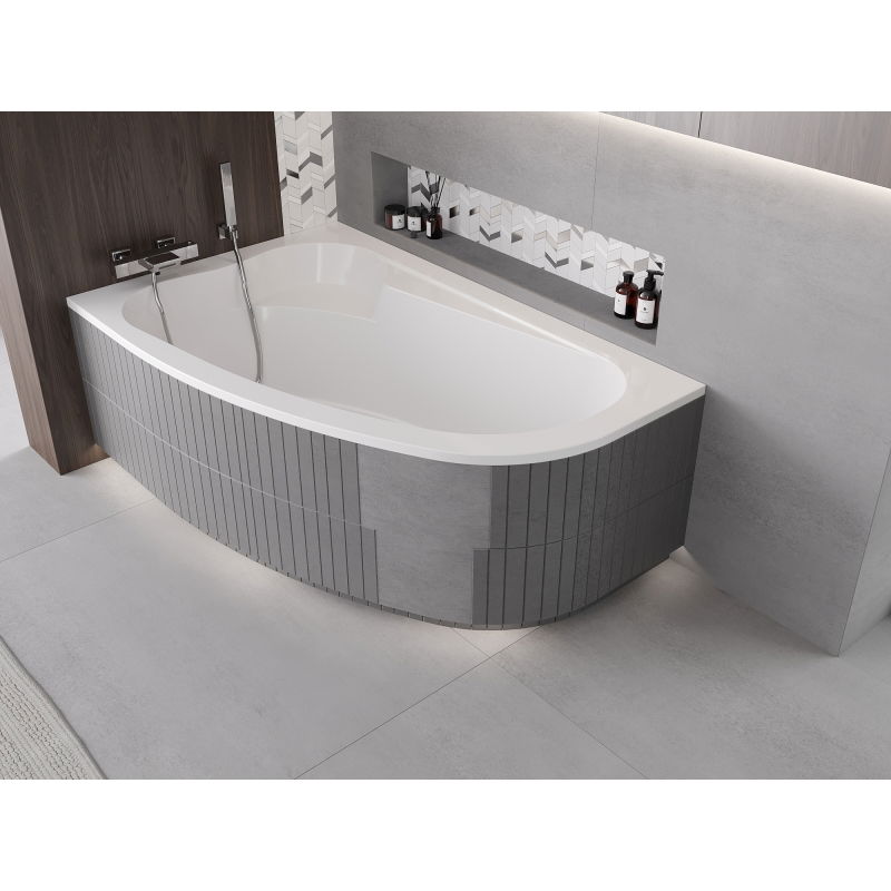 Mexen X-ST putplasčio korpusas LED kampinei voniai 240 cm, baltas - 55022-01