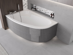 Mexen X-ST putplasčio korpusas LED kampinei voniai 240 cm, baltas - 55022-01