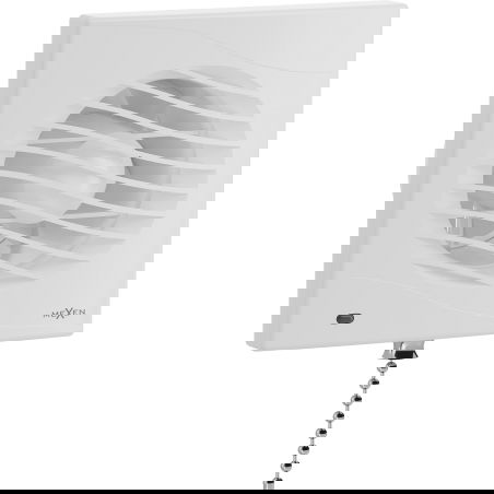 Mexen DXS 120 vonios ventiliatorius su virveliniu jungikliu, baltas - W9603-125K-00