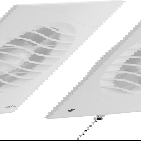 Mexen DXS 150 vonios ventiliatorius, virvelės jungiklis, baltas - W9603-150K-00