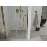 Mexen Lima sulankstomos dušo durys 80 cm, permatomos, auksinės - 856-080-000-50-00