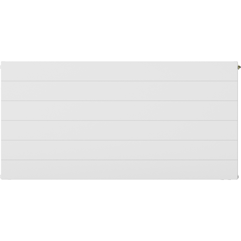 Mexen Line CVL21 plokščias radiatorius 400 x 1800 mm, apatinis prijungimas, 1428 W, baltas - W621L-040-180-00