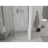 Mexen Lima sulankstomos dušo durys 60 cm, permatomos, chromas - 856-060-000-01-00