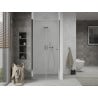 Mexen Lima sulankstomos dušo durys 70 cm, Skaidrus, Chromo - 856-070-000-01-00