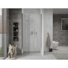 Mexen Lima sulankstomos dušo durys 85 cm, Skaidrus, Chromo - 856-085-000-01-00