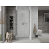 Mexen Lima sulankstomos dušo durys 95 cm, Skaidrus, Chromo - 856-095-000-01-00