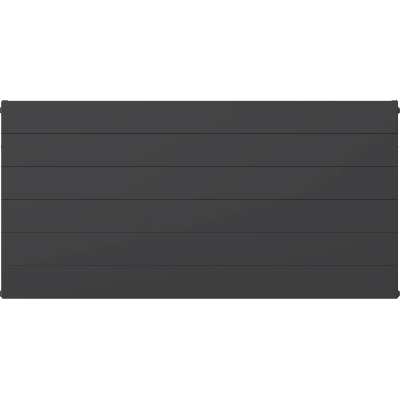 Mexen Line CL11 plokščias radiatorius 400 x 600 mm, šoninis prijungimas, 333 W, antracitas - W411L-040-060-66