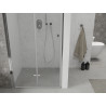 Mexen Lima sulankstomos dušo durys 105 cm, skaidrus, chromuotas - 856-105-000-01-00