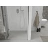 Mexen Lima sulankstomos dušo durys 115 cm, Skaidrus, Chromo - 856-115-000-01-00