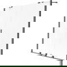 Mexen Velar Duo vonios ekranas 2-dalių slankiojantis 140 x 150 cm, matinė, ginklų metalas - 896-140-000-32-95