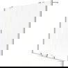 Mexen Velar Duo vonios pertvara, 2 dalių, stumdomoji, 140 x 150 cm, matinė, šlifuotas nikelis - 896-140-000-32-97