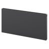 Mexen Flat CVF21 plokščias radiatorius 400 x 1100 mm, apatinis prijungimas, 874 W, antracitas - W621F-040-110-66