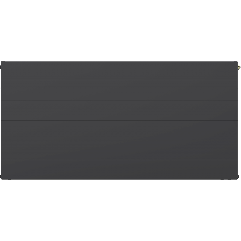 Mexen Line CVL11 plokščias radiatorius 400 x 1100 mm, apatinis prijungimas, 611 W, antracito spalva - W611L-040-110-66