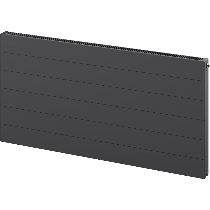 Mexen Line CVL11 plokščias radiatorius 900 x 400 mm, apatinis prijungimas, 436 W, antracitas - W611L-090-040-66