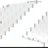 Mexen Velar Duo vonios ekrano 2 dalių slenkantis 140 x 150 cm, permatomas, šepečiu nikelis - 896-140-000-02-97