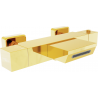 Mexen Cube termostatinis vonios maišytuvas, auksinis - 77360-50