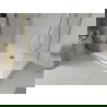 Mexen Lima sulankstoma dušo kabina 70 x 90 cm, permatoma, auksinė + Flat padas - 856-070-090-50-00-4010