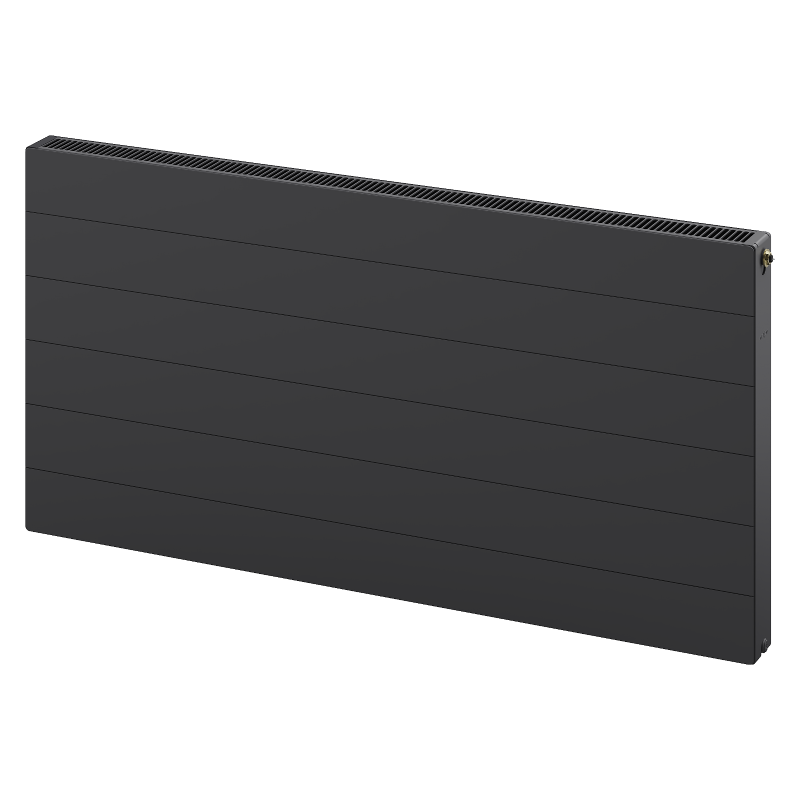 Mexen Line CCL21 plokščias radiatorius 400 x 1600 mm, apatinis centrinis pajungimas, 1270 W, antracitas - W6C21L-040-160-66