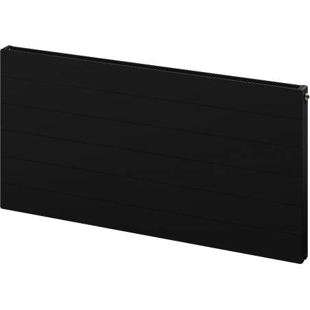 Mexen Line CVL11 plokštinis radiatorius 400 x 1800 mm, apatinis prijungimas, 998 W, juodas - W611L-040-180-70