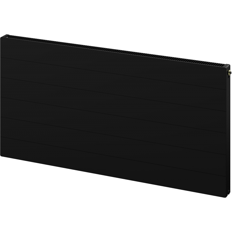Mexen Line CVL11 plokštelinis radiatorius 900 x 2000 mm, apatinis prijungimas, 2182 W, juodas - W611L-090-200-70