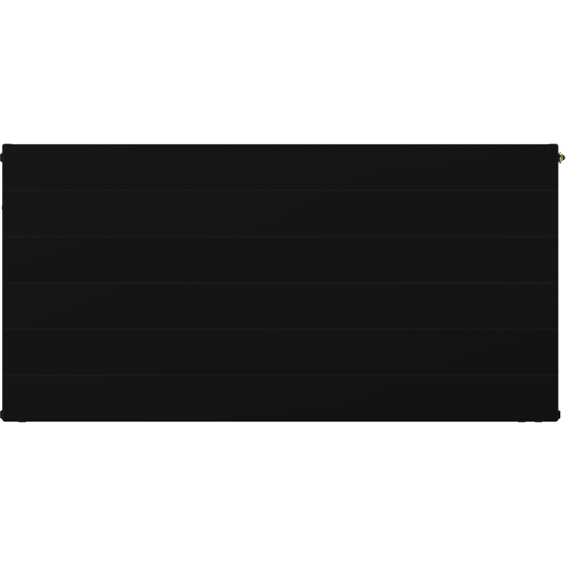 Mexen Line CVL21 plokštuminis radiatorius 400 x 1600 mm, apatinis prijungimas, 1270 W, juodas - W621L-040-160-70